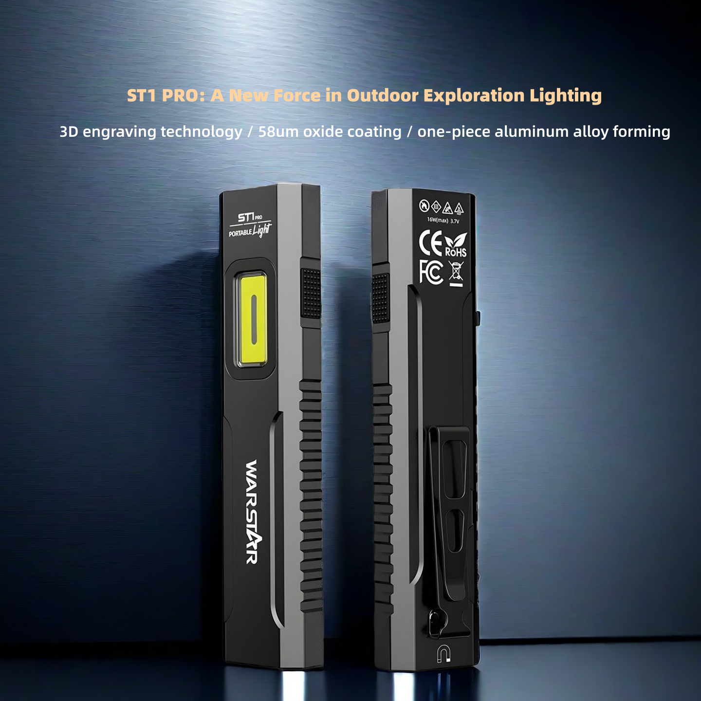 Outdoor Lighting Rechargeable - ST1 Workshop Professional Aluminum SFT25 LED