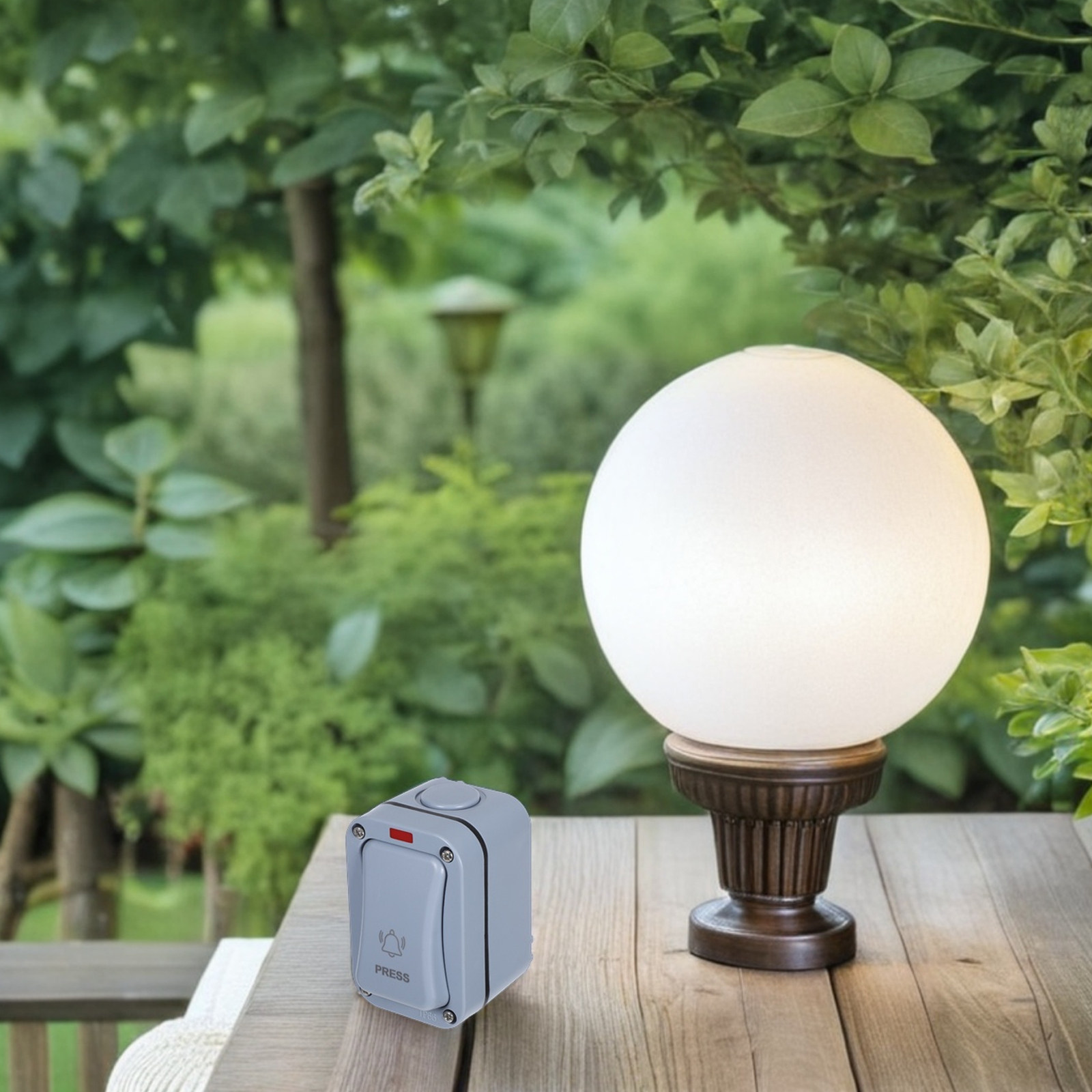 Outdoor Lighting Garage - Plastic Doorbell Push Button Waterproof Outdoor