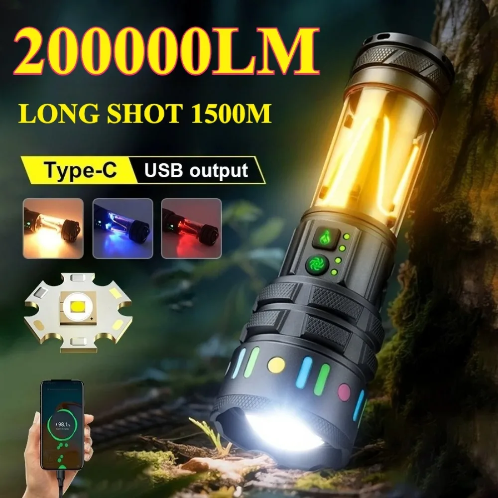 Outdoor Lighting Rechargeable - Rechargeable Torch High Lumens Super Bright