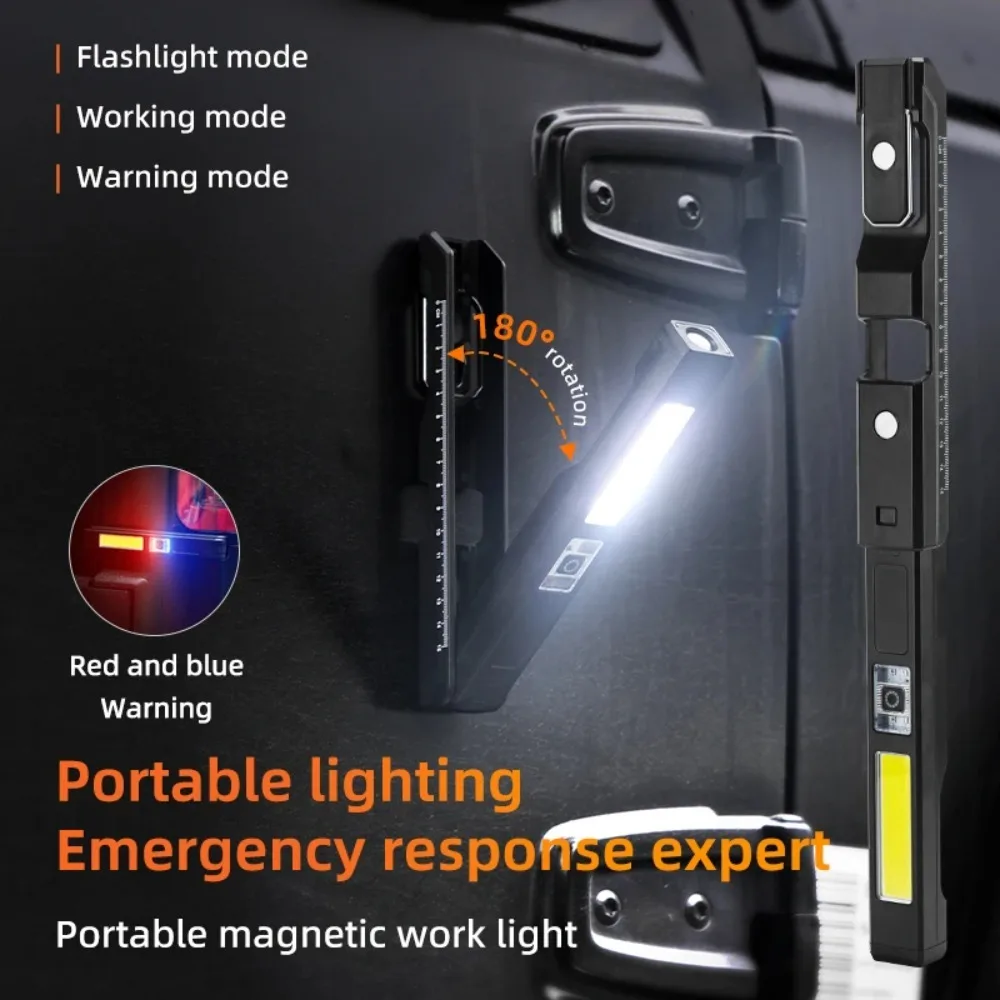 Outdoor Lighting Rechargeable - Portable LED Work Light Flashlights USB