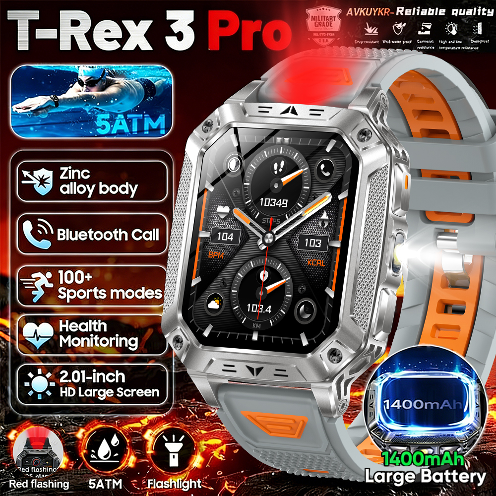 Outdoor Lighting Ip Rating - LIGE New Military Smart Watch 1400mAh