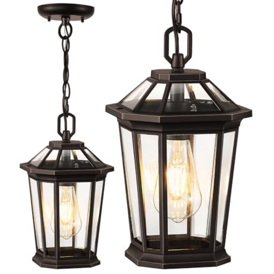Outdoor Lighting Pendant - Oil Rubbed Bronze Pendant Light Fixtures,