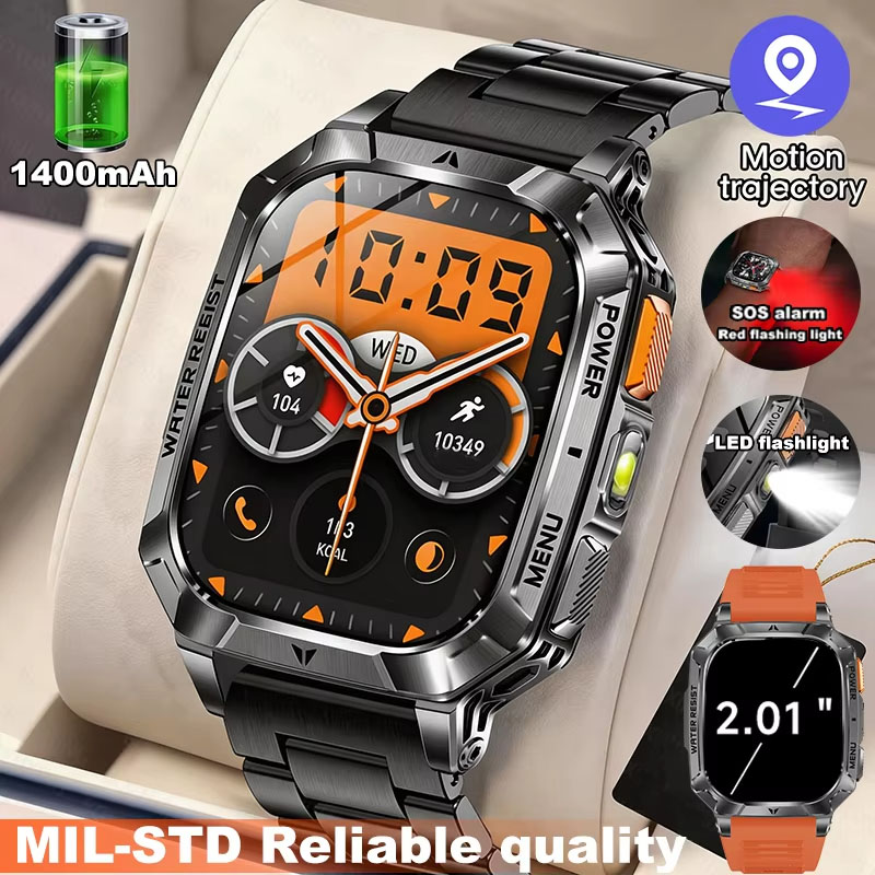Outdoor Lighting Track - Men Watch Smart Military Outdoor Tracker