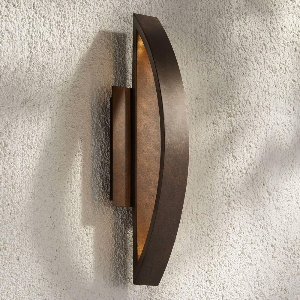 Outdoor Lighting Garage - LED Outdoor Wall Light, Mottled Copper