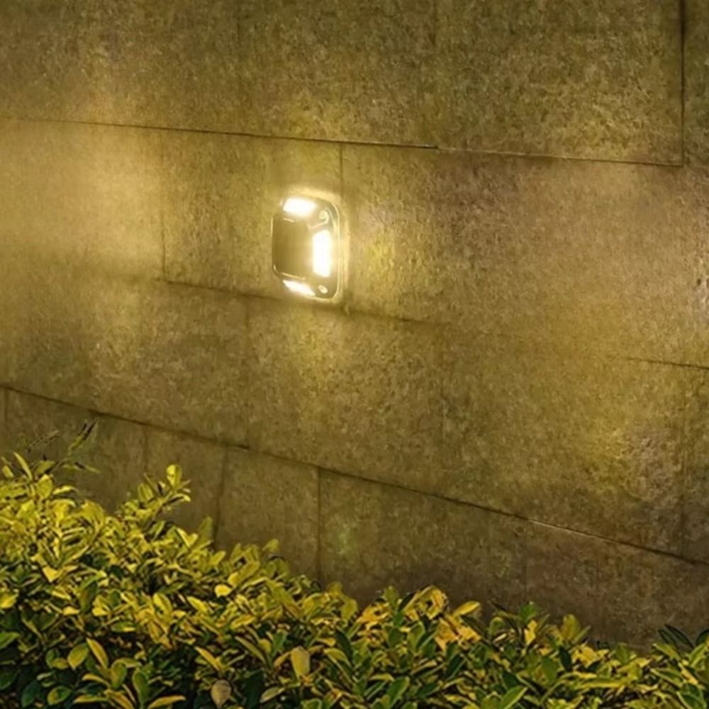 Ground Light Recessed - 4 PCS 8 LED Solar Ground