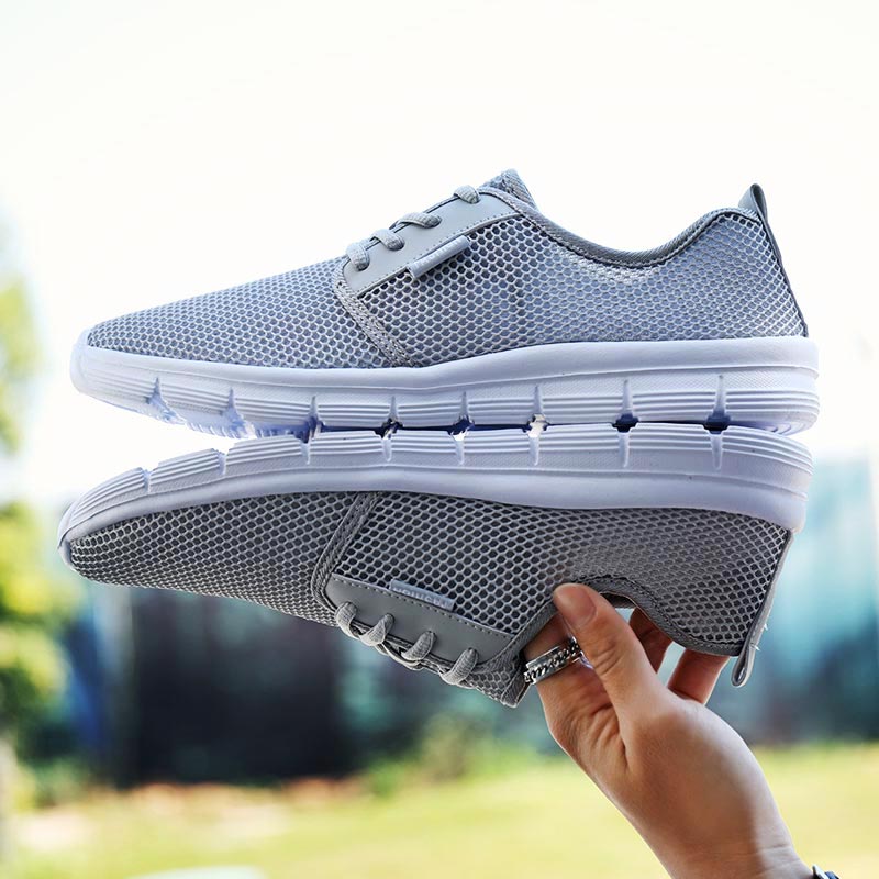 Outdoor Lighting Electrician - Big Size Summer Breathe Mens Sneakers