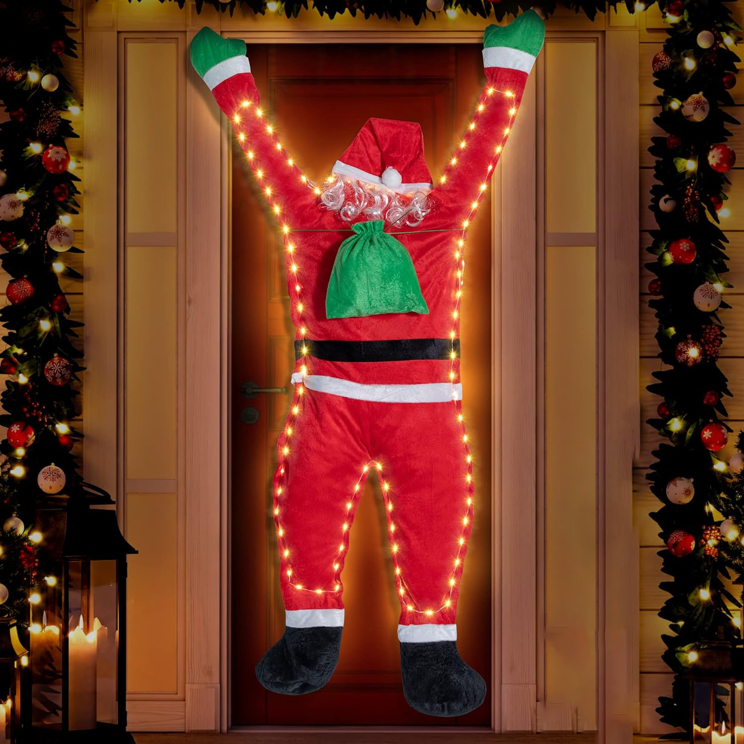 Light Up Santa Claus Santa Cla - Outdoor Lighting Pendant recension och pris