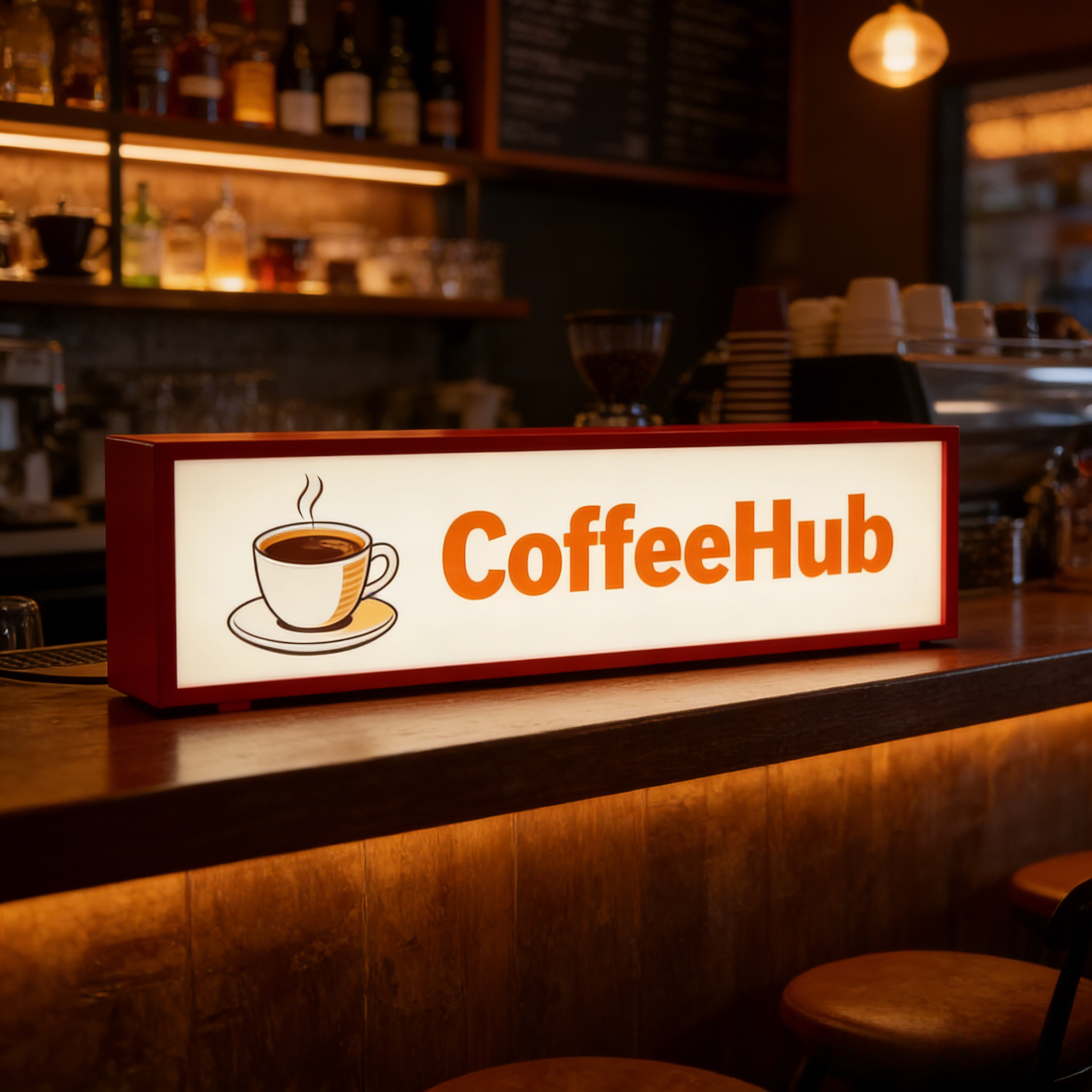 Custom Light Box Acrylic Logo  - Outdoor Lighting Logo recension och pris