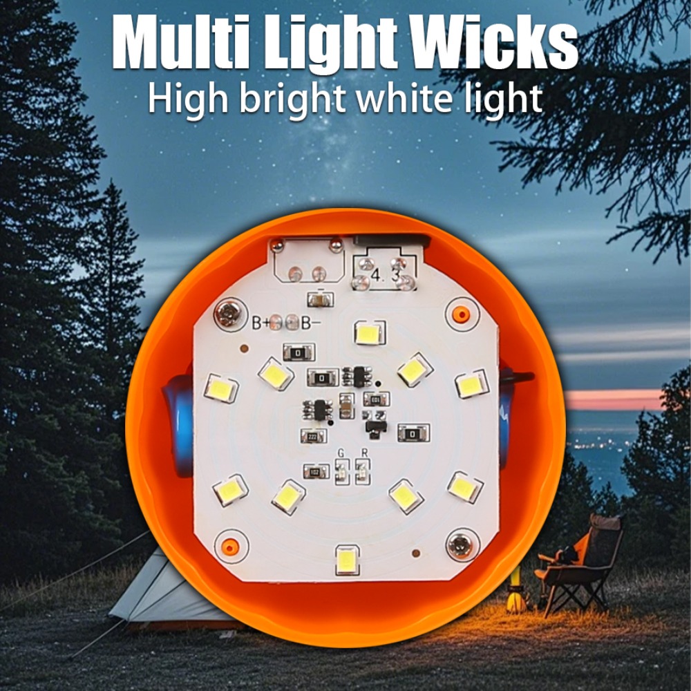 Portable Mini Camping Lamp 4 L - Outdoor Lighting Rechargeable recension och pris