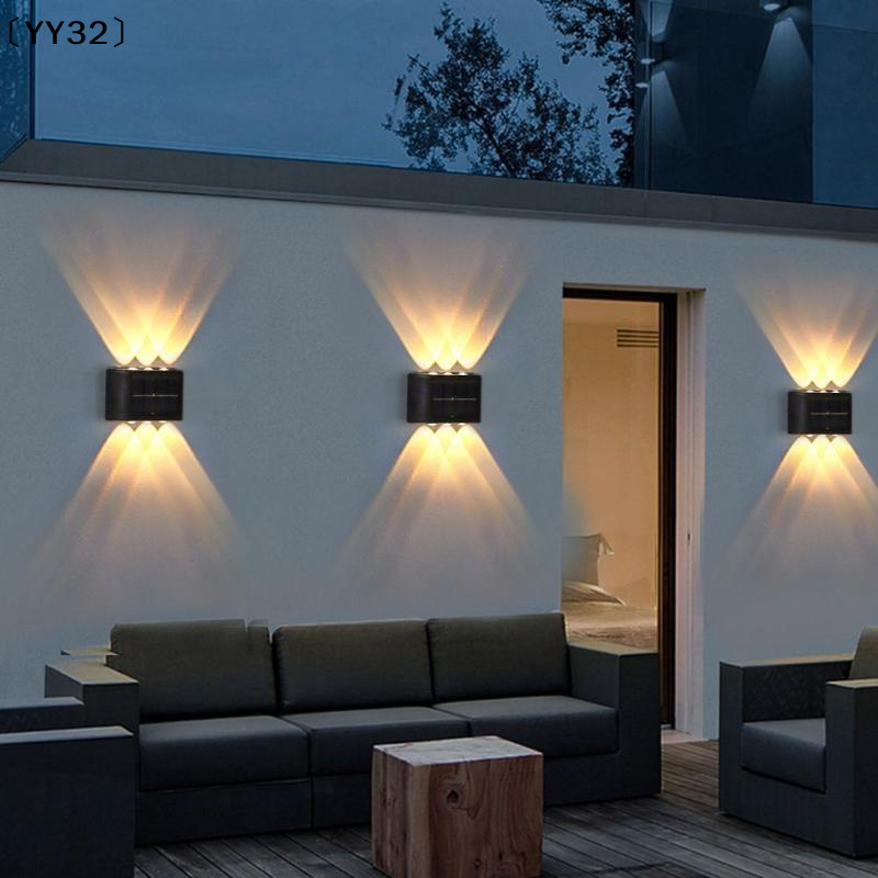 4-10 LED Solar Lamp Outdoor Wa - Outdoor Lighting Linear recension och pris