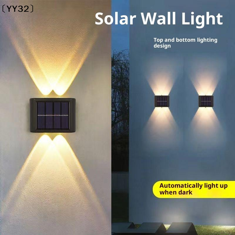 4-10 LED Solar Lamp Outdoor Wa - Outdoor Lighting Linear recension och pris