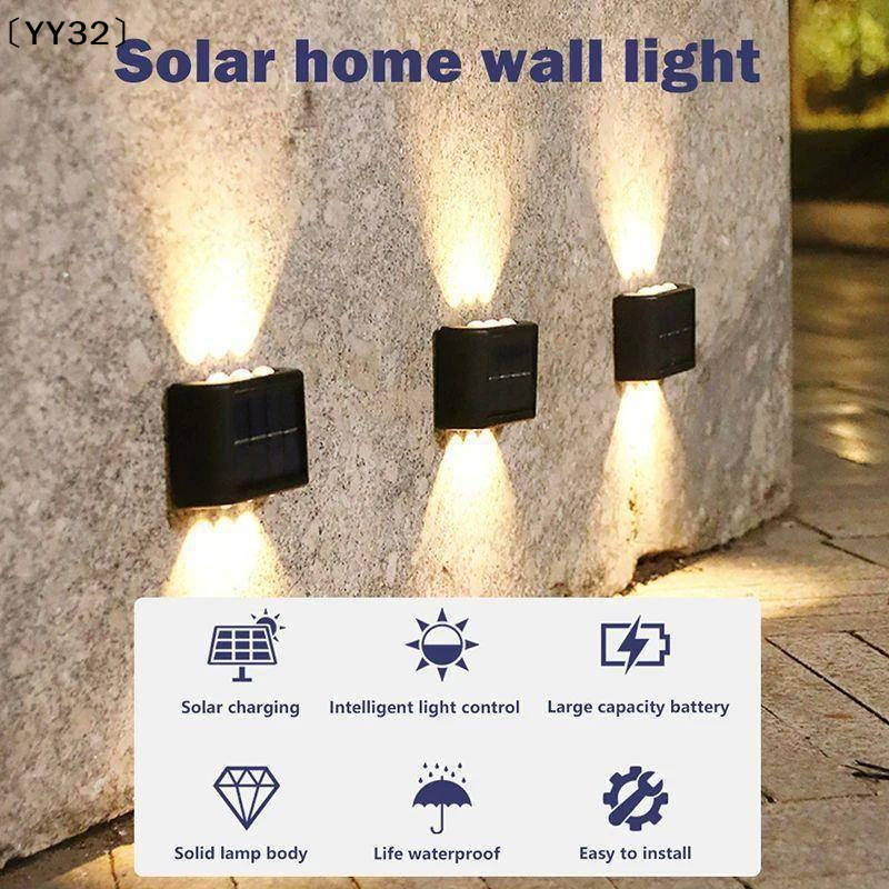 4-10 LED Solar Lamp Outdoor Wa - Outdoor Lighting Linear recension och pris