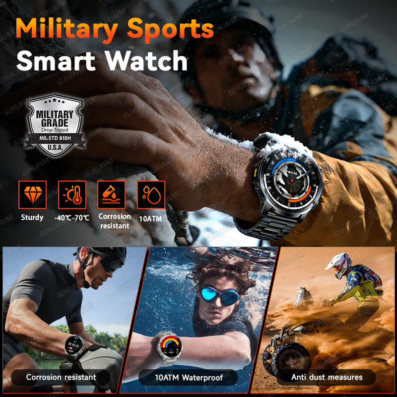 2026 New Military Men Smart Wa - Outdoor Lighting Track recension och pris
