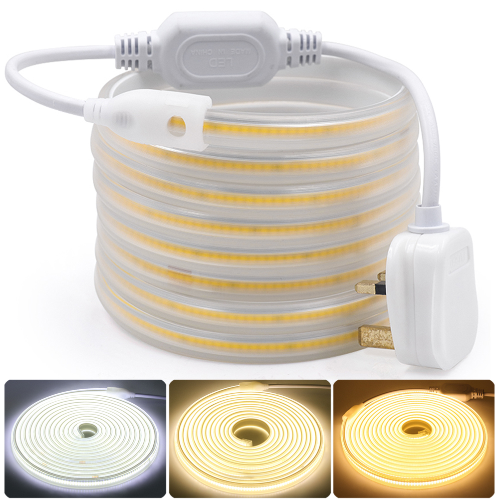 COB LED Strip 110V 220V Flexib - Outdoor Lighting Linear recension och pris