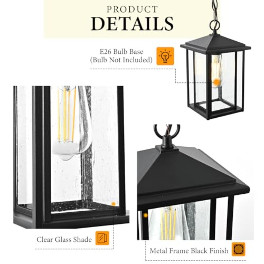 Outdoor Pendant Lights for Pat - Outdoor Lighting Pendant recension och pris