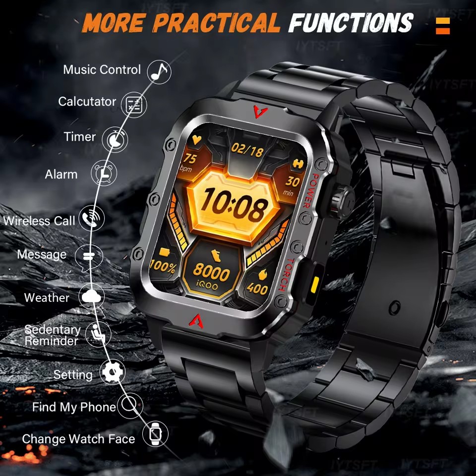 New Outdoor Sports Smart Watch - Outdoor Lighting Ip Rating recension och pris