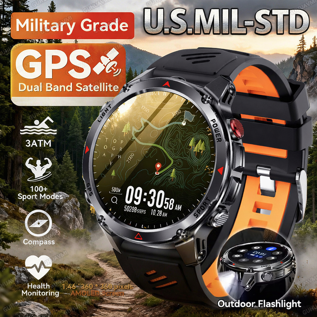 2026 New Outdoor Military GPS  - Outdoor Lighting Track recension och pris