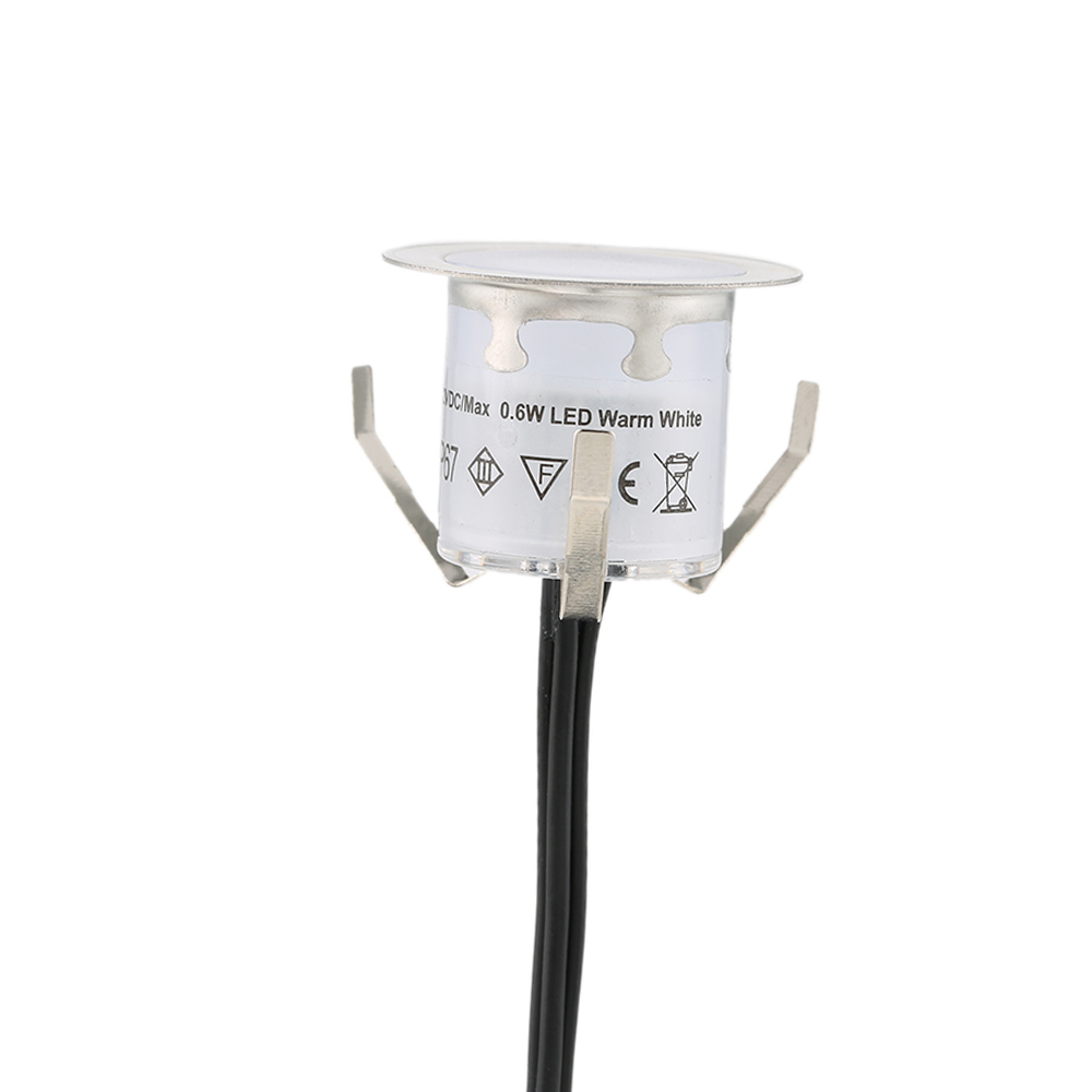 16PCS 0.6W High Bright Recesse - Ground Light Recessed recension och pris