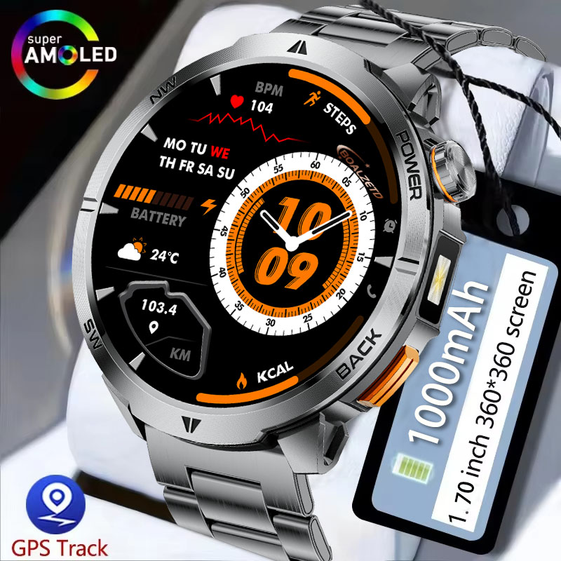 2026 New 1000 mAh SmartWatch 1 - Outdoor Lighting Track recension och pris