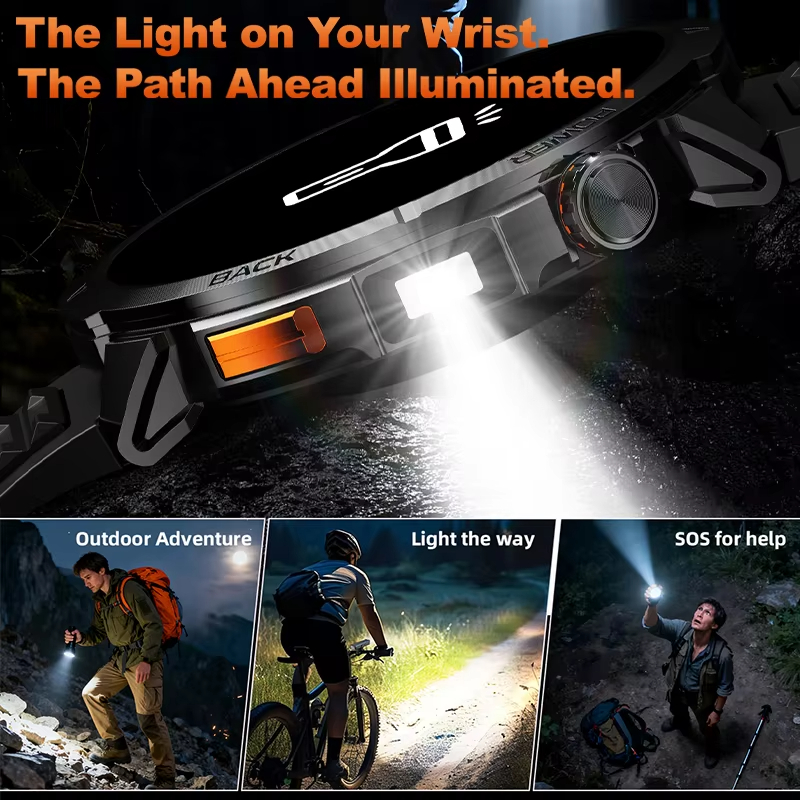 2026 New 1000 mAh SmartWatch 1 - Outdoor Lighting Track recension och pris