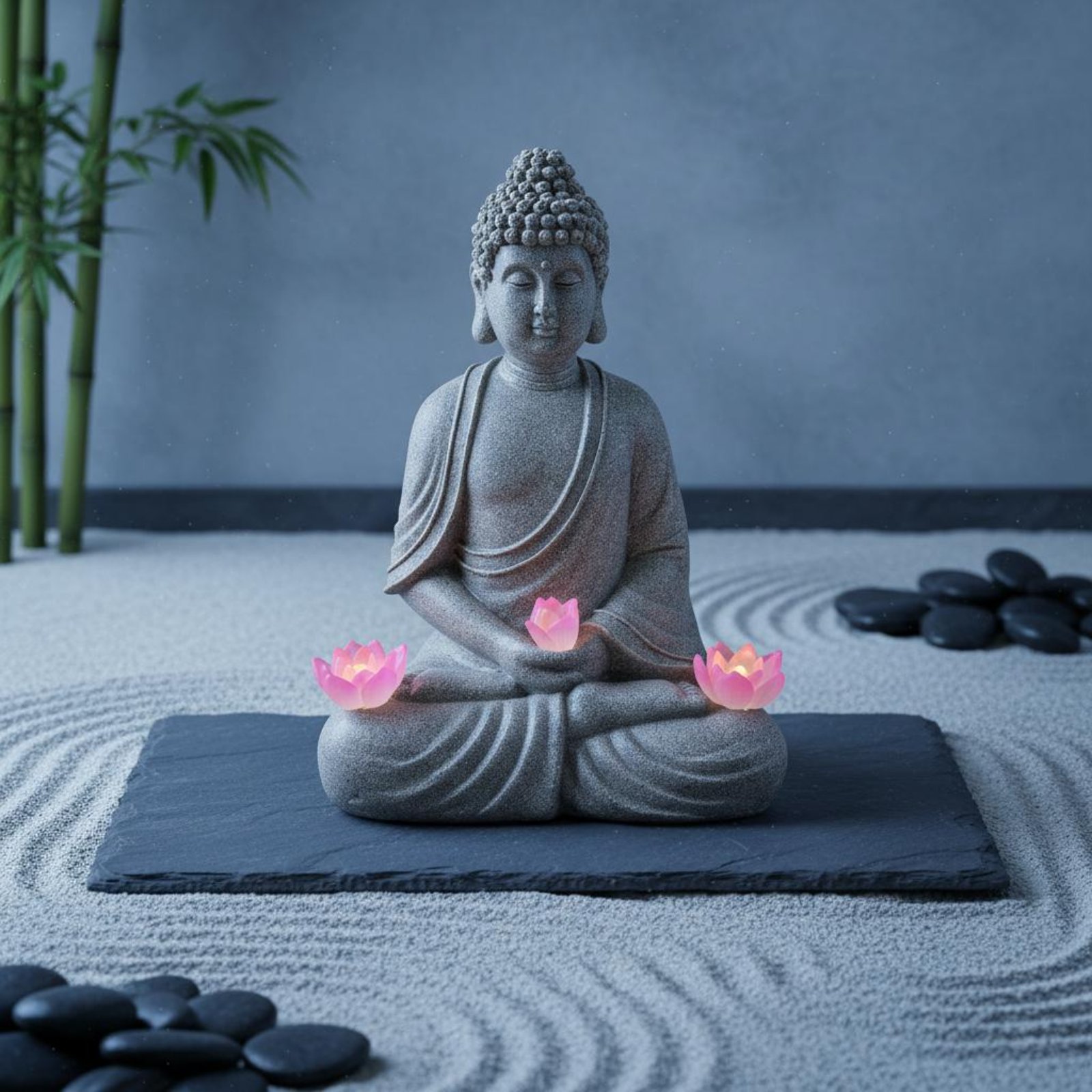 Solar Buddha Statue Outdoor Sa - Outdoor Lighting For Patio recension och pris