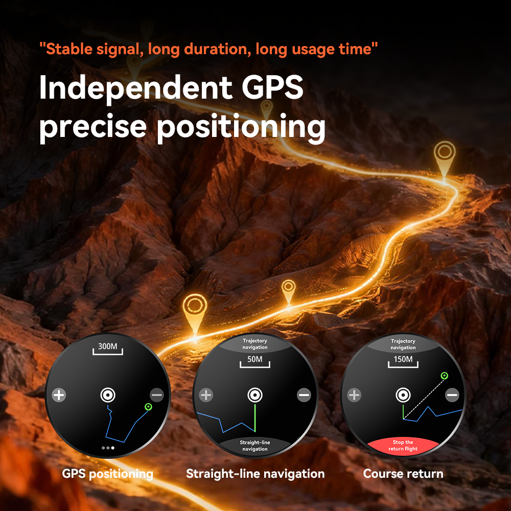 Dido AI Fit Pro GPS Smartwatch - Outdoor Lighting Track recension och pris