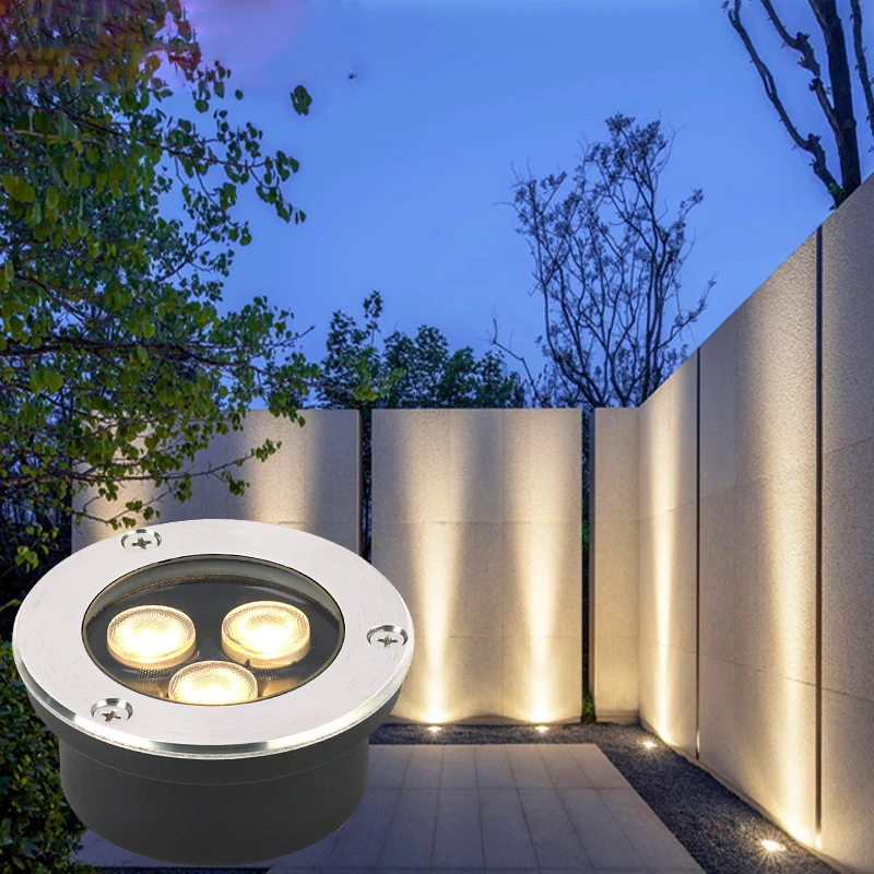 Outdoor LED Garden Light 3W 5W - Ground Light Recessed recension och pris