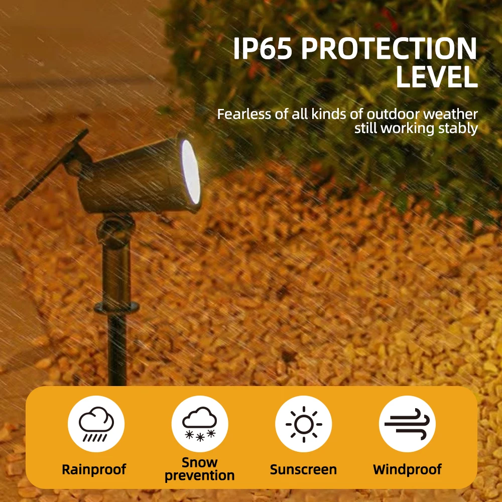 1/2PCS Solar Powered 9LED Lamp - Outdoor Lighting Linear recension och pris