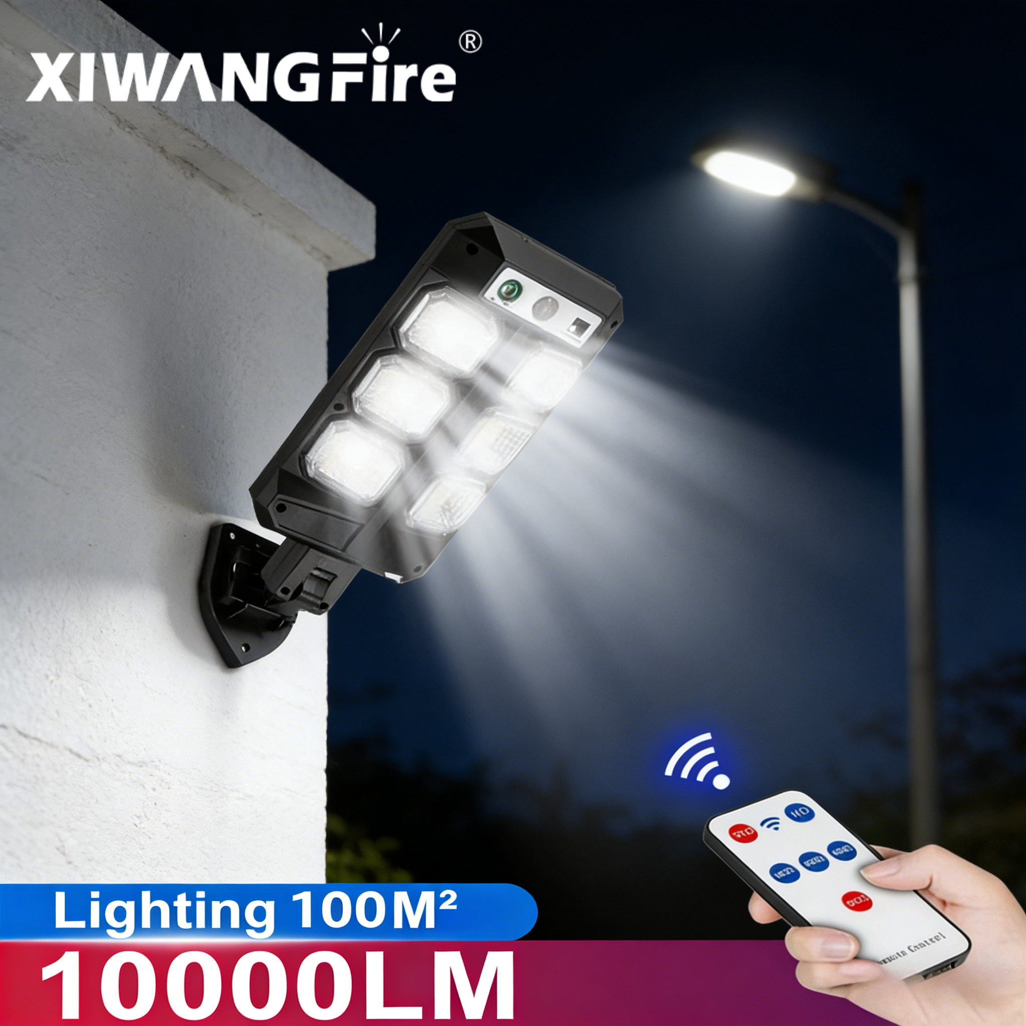 Outdoor Solar Street Lights, W - Motion Sensor Outdoor recension och pris