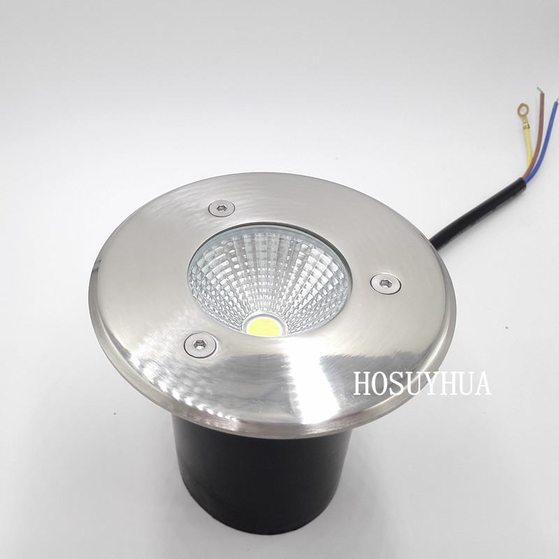 10W 15W LED buried IP67 AC85-2 - Ground Light Recessed recension och pris