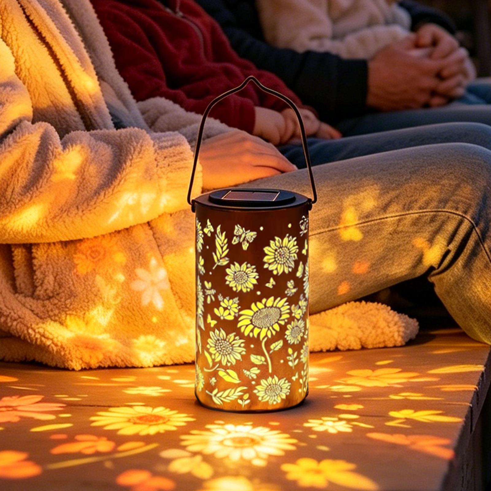 Sunflower Solar Lantern Weathe - Outdoor Lighting For Patio recension och pris