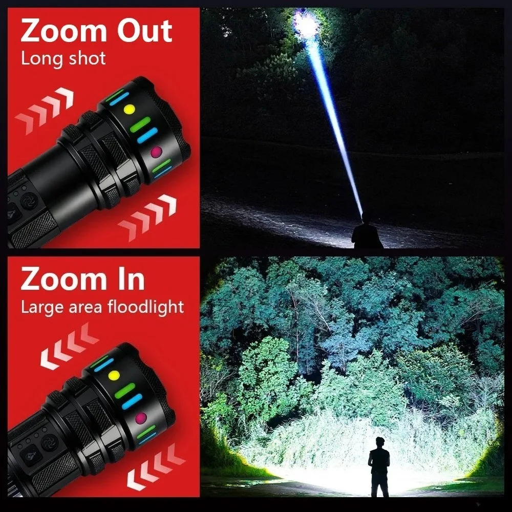 Rechargeable Torch High Lumens - Outdoor Lighting Rechargeable recension och pris