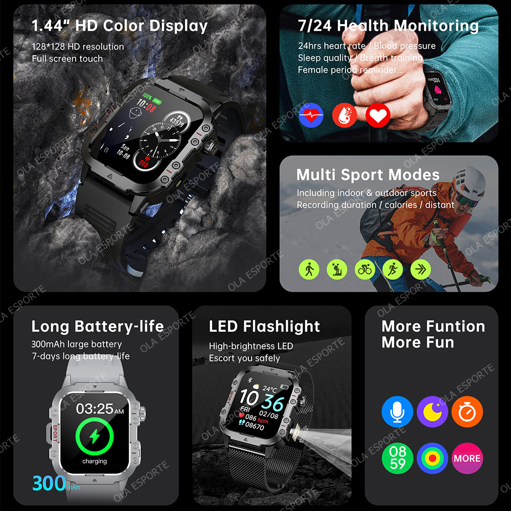 New Arrivals Men's Smart Watch - Outdoor Lighting Track recension och pris