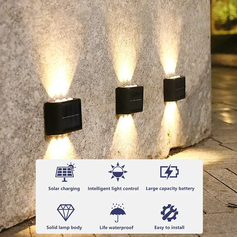 COB Solar Wall Lamp Outdoor Wa - Outdoor Lighting Linear recension och pris