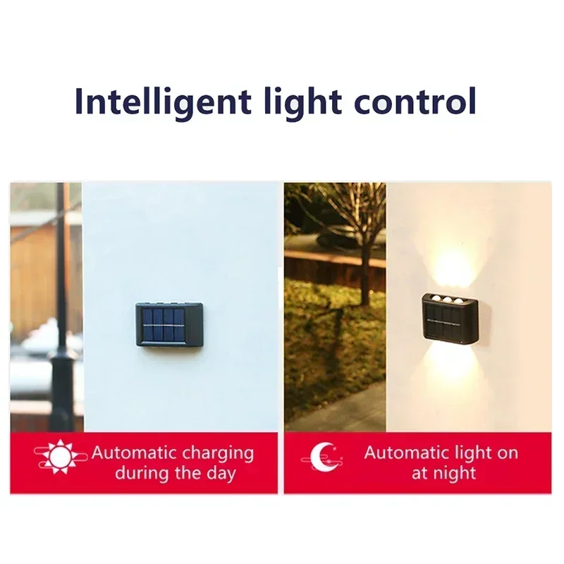 COB Solar Wall Lamp Outdoor Wa - Outdoor Lighting Linear recension och pris