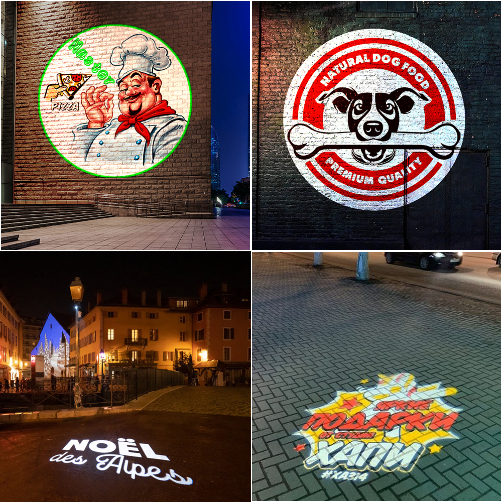YTS PRO Sliver Gobo Projector  - Outdoor Lighting Logo recension och pris
