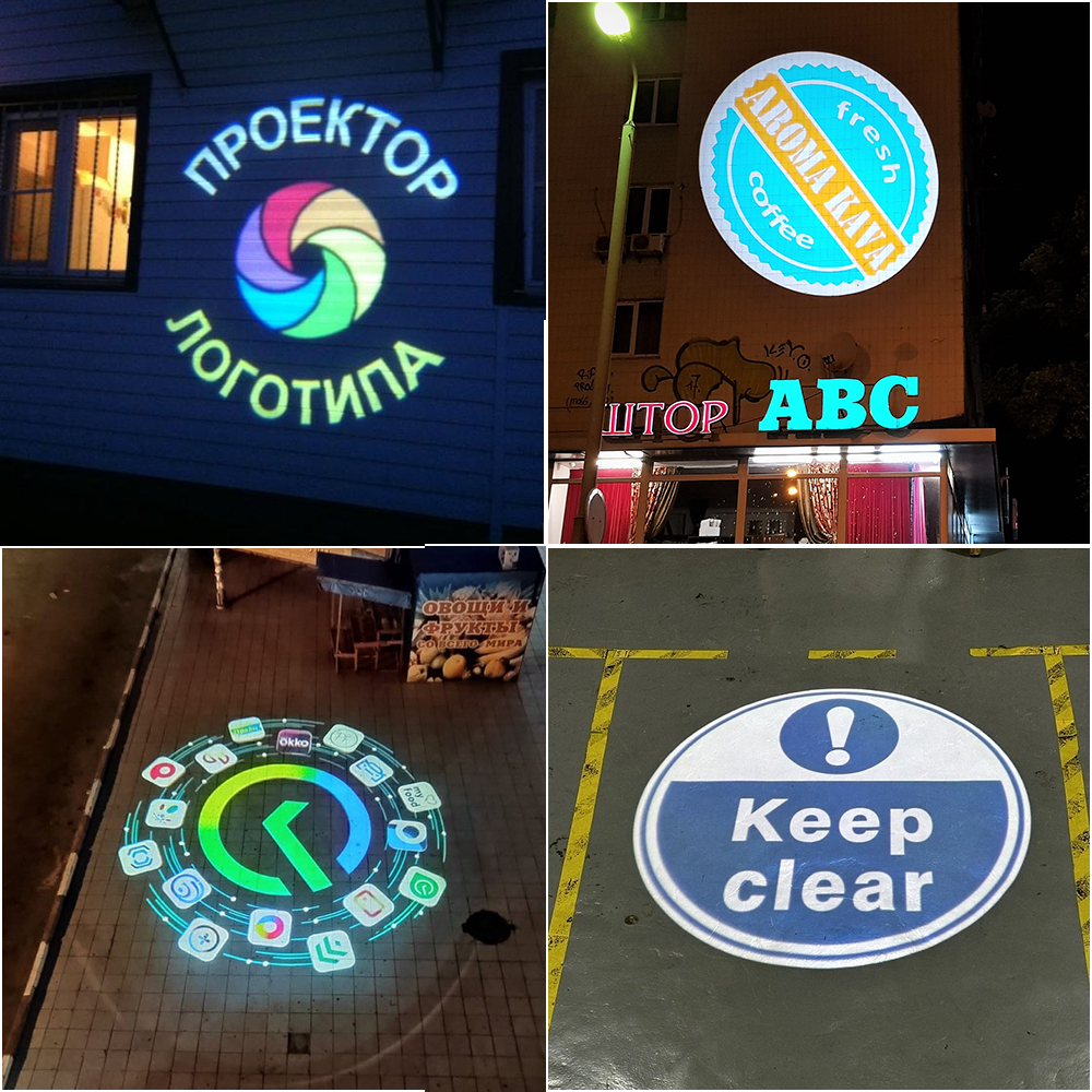 YTS PRO Sliver Gobo Projector  - Outdoor Lighting Logo recension och pris