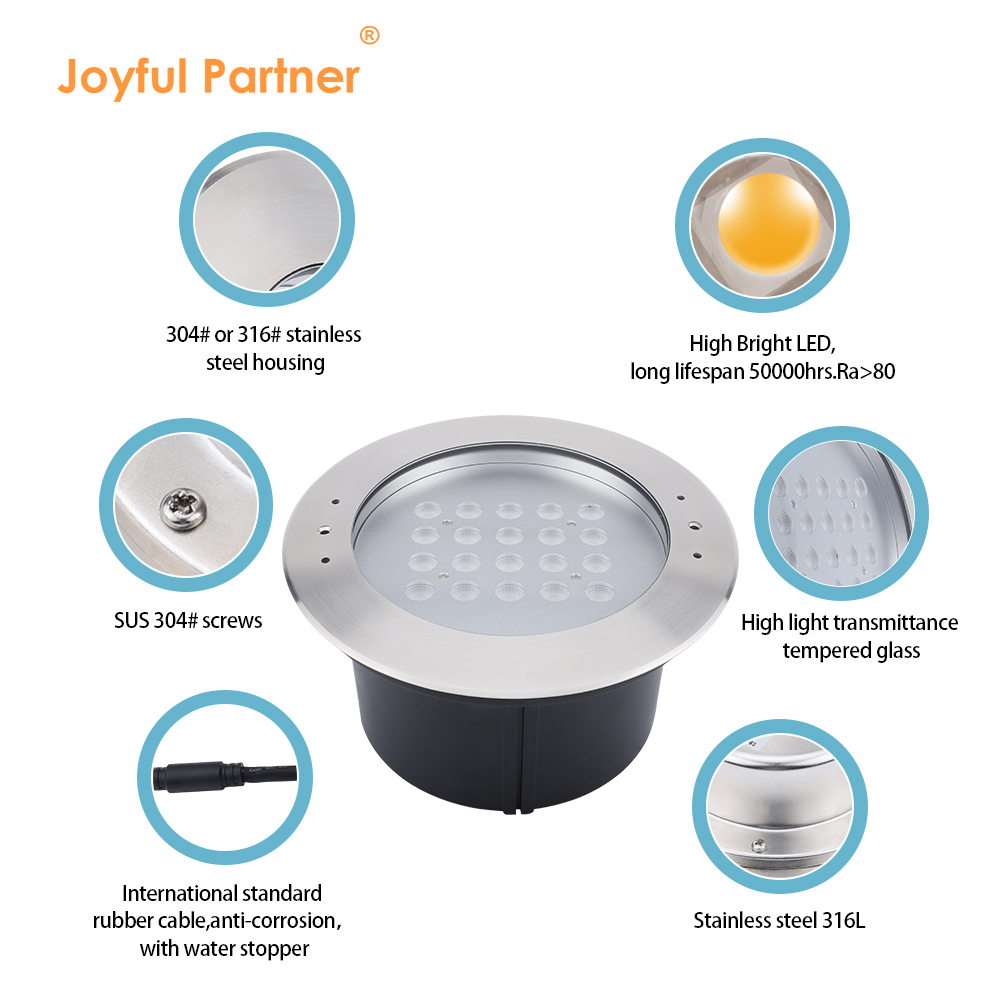 316 Stainless Steel Led Recess - Ground Light Recessed recension och pris