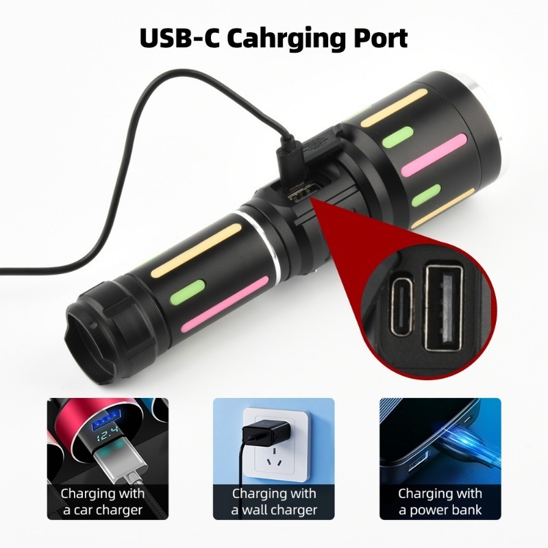 High Power White Light Fluores - Outdoor Lighting Rechargeable recension och pris
