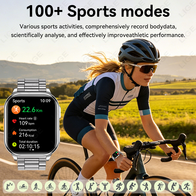 New Camera Smart Watch for Men - Outdoor Lighting Ip Rating recension och pris