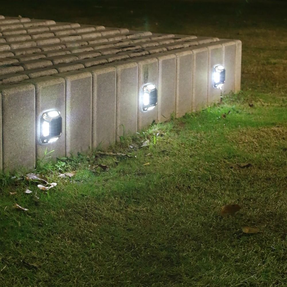 4 PCS 8 LED Solar Ground Light - Ground Light Recessed recension och pris