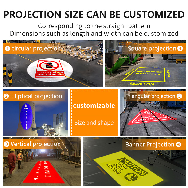 100W Gobo zebra crossing outdo - Outdoor Lighting Logo recension och pris