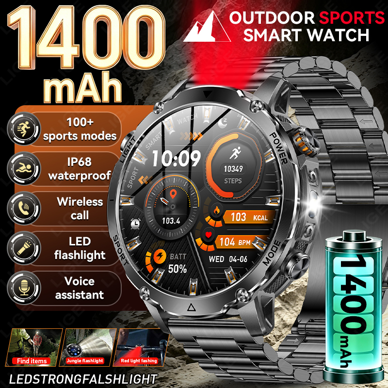 LIGE New Smart Watch For Men 1 - Outdoor Lighting Ip Rating recension och pris