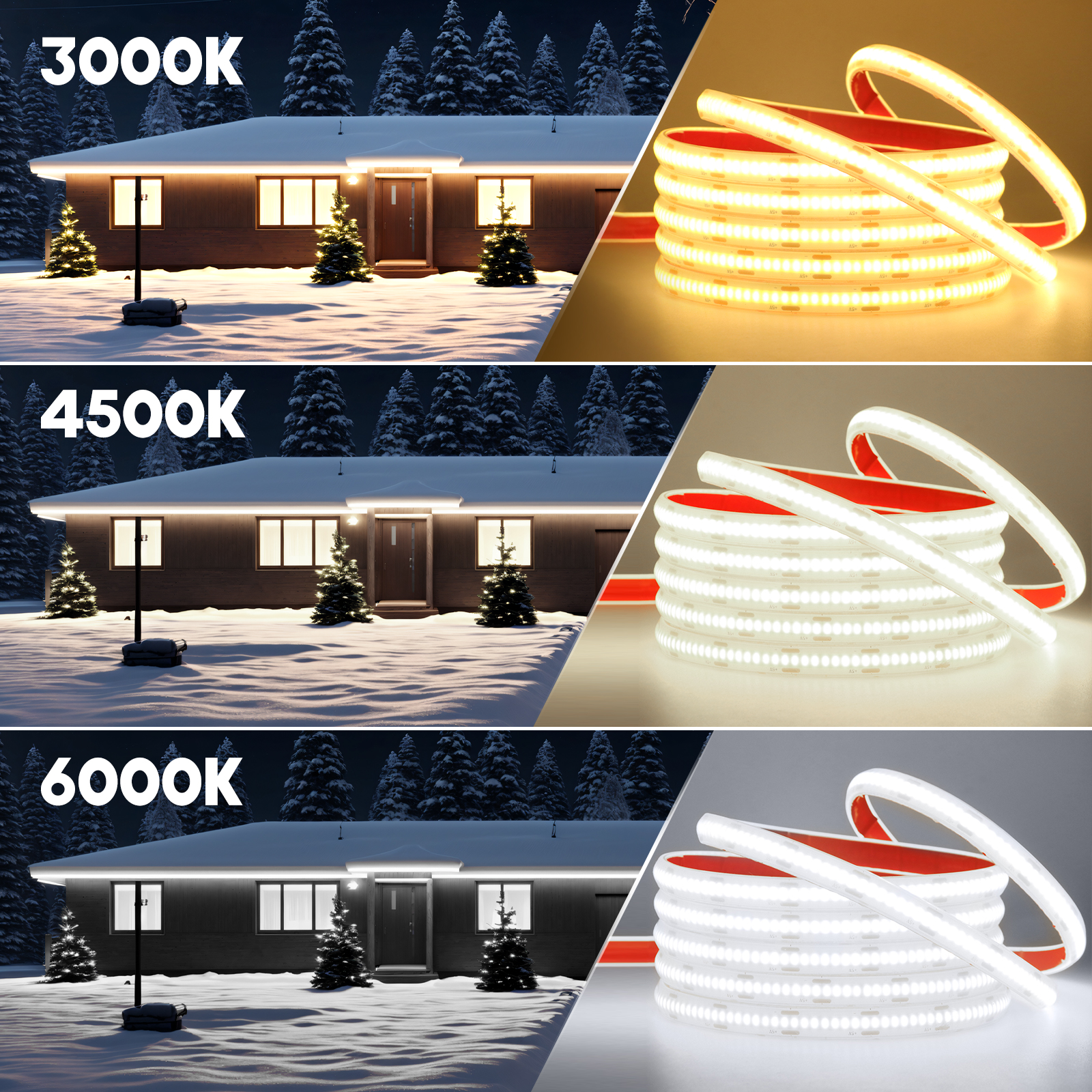 IP68 Waterproof COB LED Strip  - Outdoor Lighting Linear recension och pris