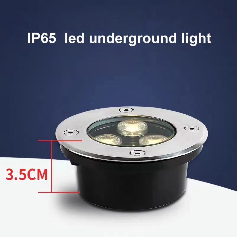 Stainless Steel 3W 6W Undergro - Ground Light Recessed recension och pris