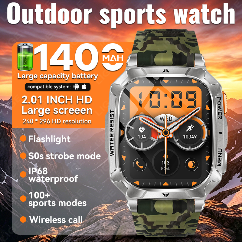 LIGE New Outdoor Smart Watches - Outdoor Lighting Ip Rating recension och pris