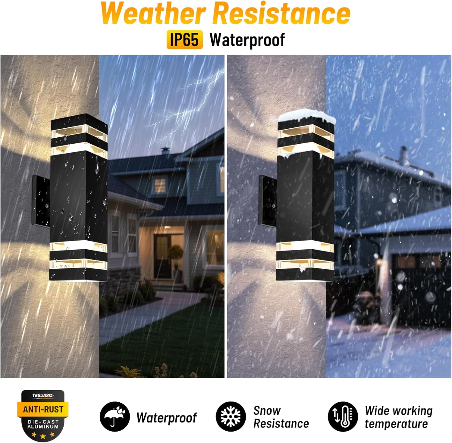 Modern Outdoor Wall Sconce 2-P - Outdoor Lighting Garage recension och pris