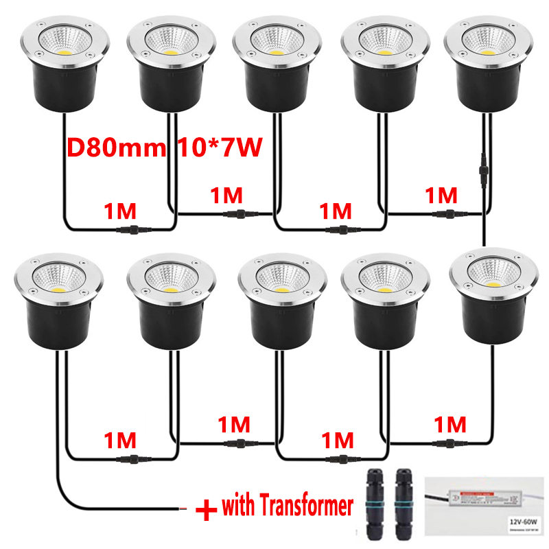IP67 Waterproof LED Buried Lig - Ground Light Recessed recension och pris