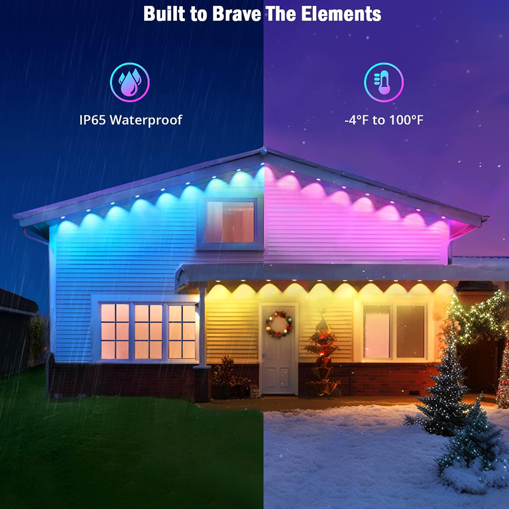 Smart RGBIC Eaves Lights Perma - Outdoor Lighting Under Eaves recension och pris