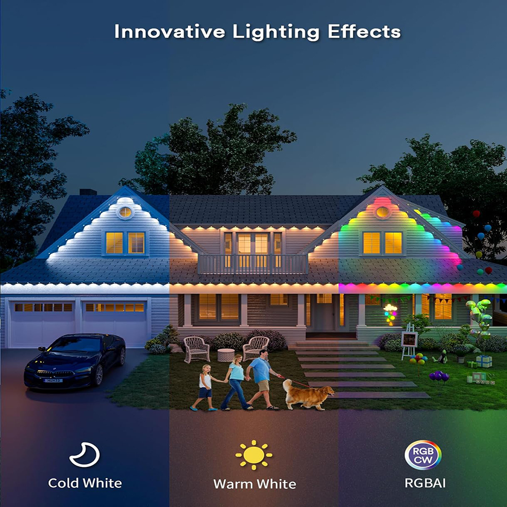 Smart RGBIC Eaves Lights Perma - Outdoor Lighting Under Eaves recension och pris